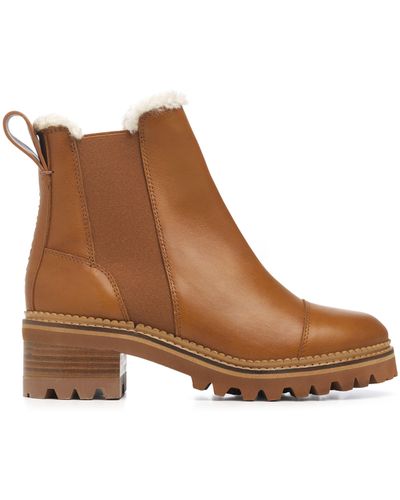 See By Chloé Mallo Ankle Boot - Brown