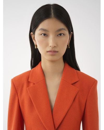 Chloé Two-button Tailored Jacket - Orange