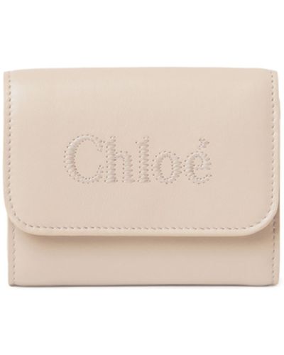 Chloé Chloé Sense Small Tri-fold - White