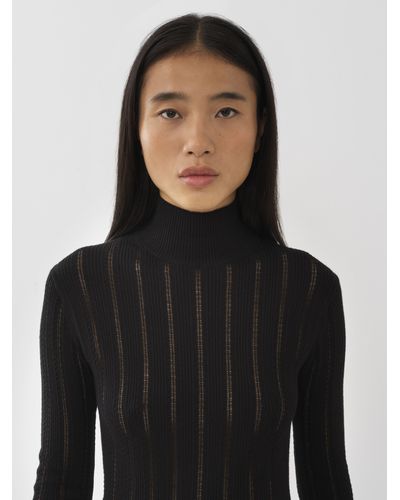 See By Chloé High-neck Blouse - Black