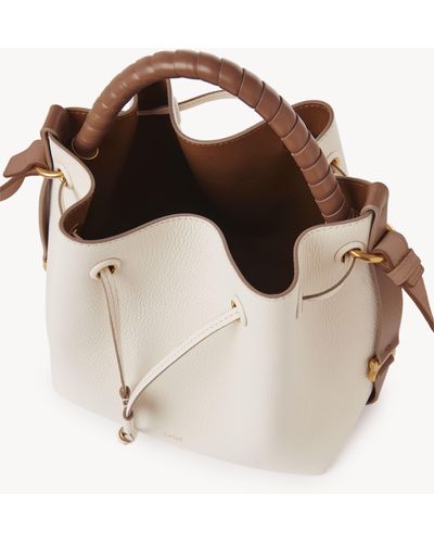 Chloé Marcie Bucket Bag - Natural