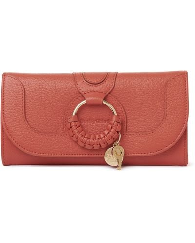See By Chloé Hana Long Wallet - Red