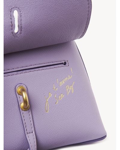 See By Chloé Joan Mini Crossbody Bag - Purple