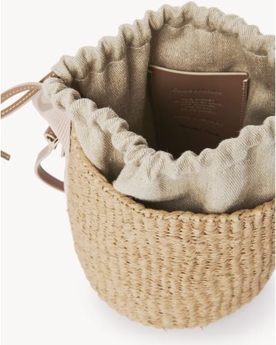 Chloé Small Woody Basket - Natural