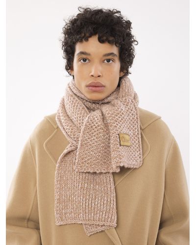 Chloé Chunky Knitted Scarf - Natural