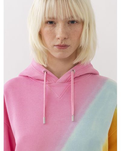 Chloé Printed Hooded Sweater - Pink