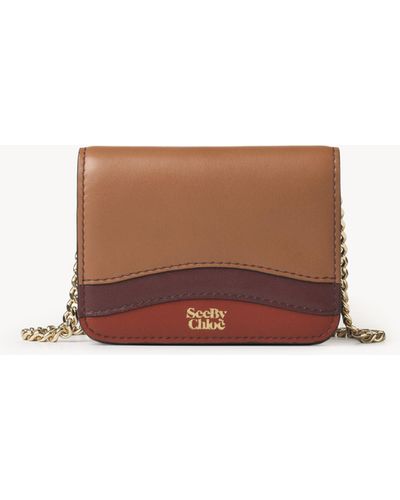 See By Chloé Layers Business Card Holder - Multicolor