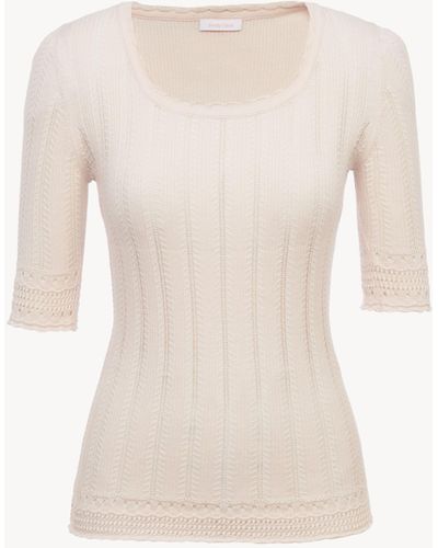 See By Chloé Scoop-neck Top - White