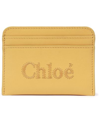 Chloé Chloé Sense Card Holder - Metallic