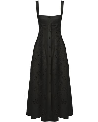 Chloé Sleeveless Midi Dress - Black