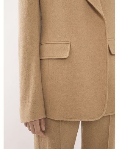 Chloé Buttonless Tailored Jacket - Natural