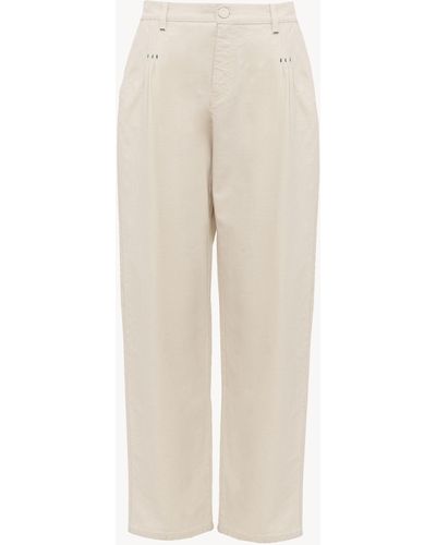 See By Chloé White Denim Pants - Natural