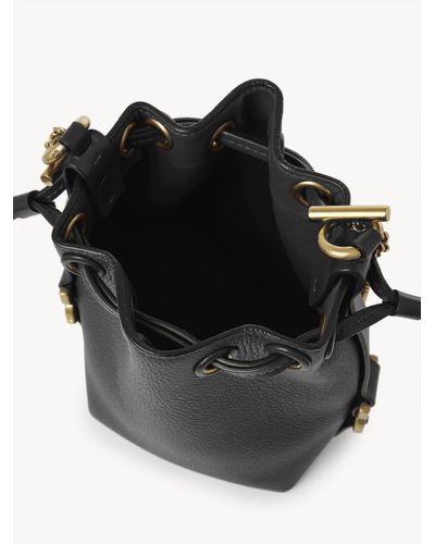 Chloé Marcie Micro Bucket - Black