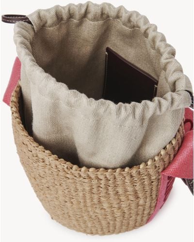 Chloé Small Woody Basket - Pink