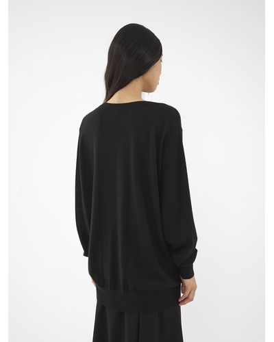 Chloé V-neck Sweater - Black