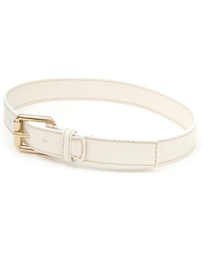 White Chloé Belts for Women | Lyst