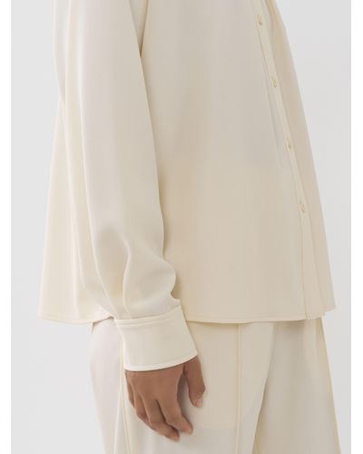 See By Chloé Lace Trimmed Shirt - Natural