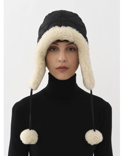 Chloé Chapka Hat - Black