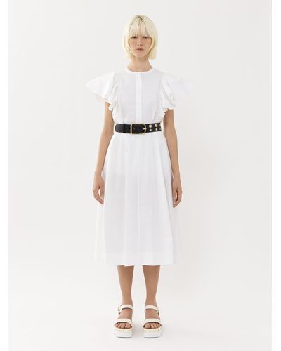 Chloé Bubble-shaped Skirt - White