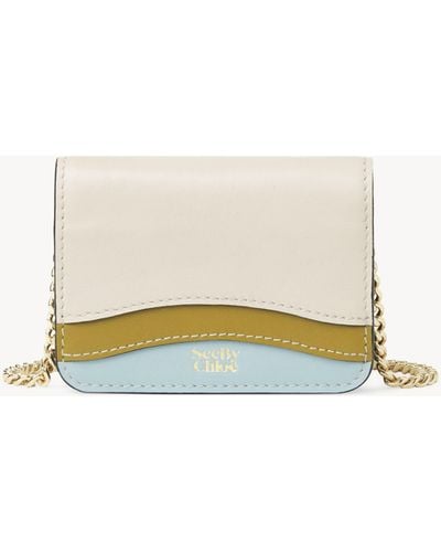 See By Chloé Layers Business Card Holder - White