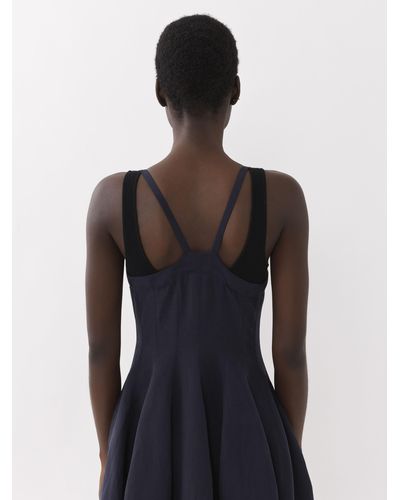 Chloé Sleeveless Midi Dress - Blue