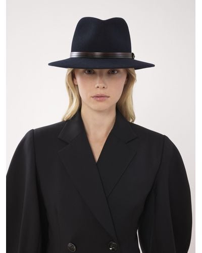 Chloé Chloé X Borsalino Steph Hat - Black