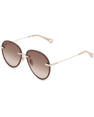 Chloé Chloé X Eres Paula Sunglasses - White