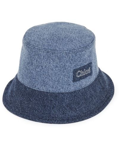 Chloé Romy Bucket Hat - Blue
