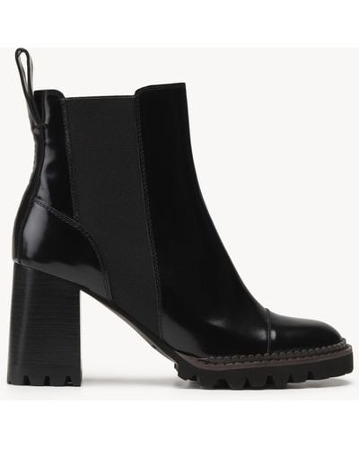 See By Chloé Mallory Ankle Boot - Black