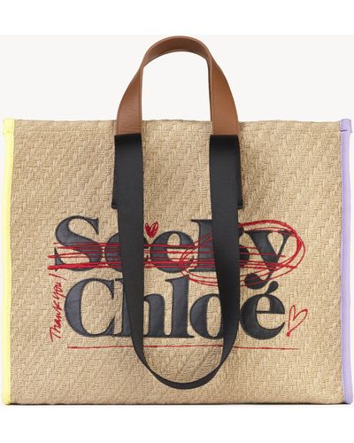 See By Chloé See By Bye Tote - Natural