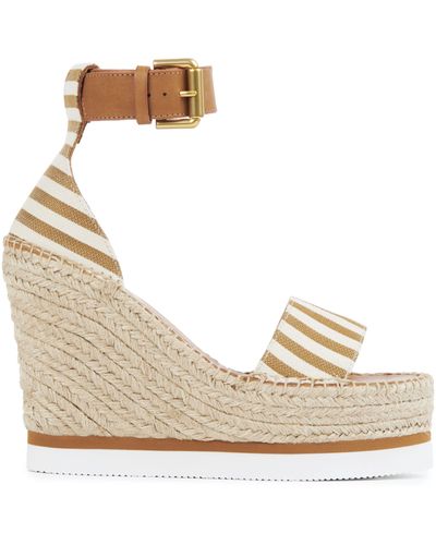 See By Chloé Glyn Wedge Espadrille - Natural