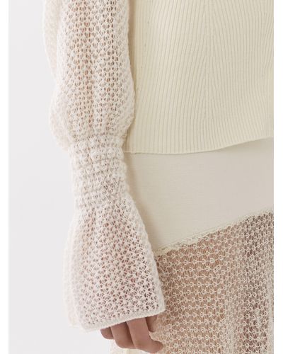 Chloé Fitted Cardigan - Natural