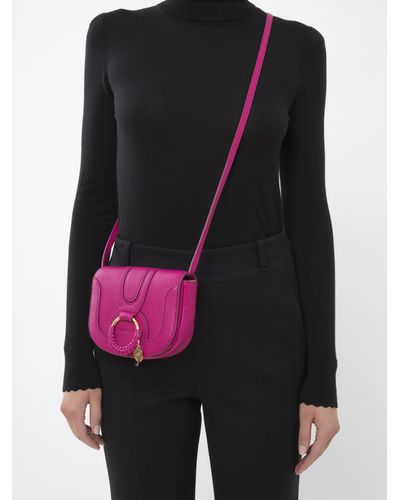 Chloé Mini Hana Leather Shoulder Bag