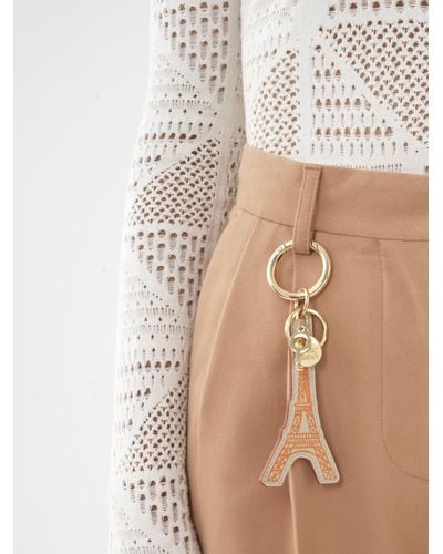 See By Chloé What Happens Key Chain - Natural