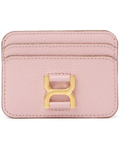 Chloé Marcie Card Holder - Pink