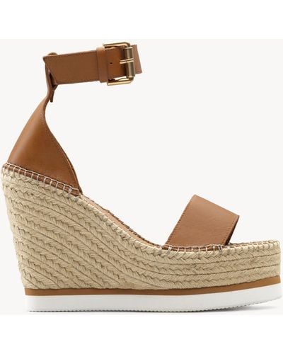 See By Chloé Glyn Espadrille Wedge - Natural
