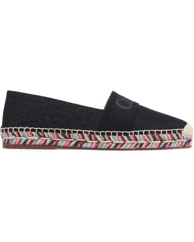 Denim Espadrille shoes and sandals for Women | Lyst