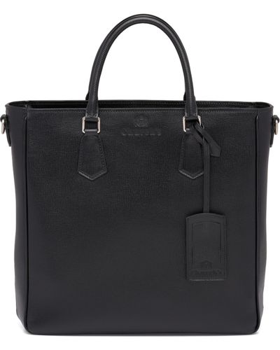 Church's St James Leather Tote Bag - Black