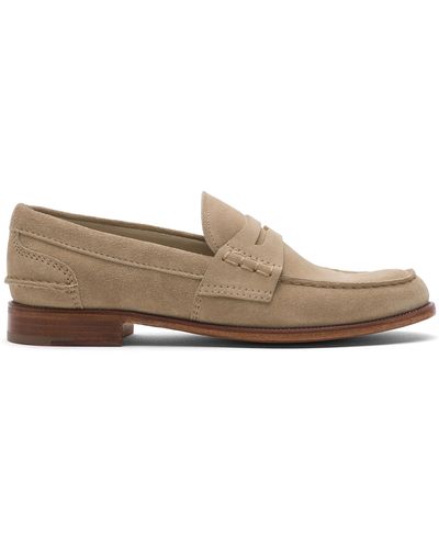 Church's Suede Loafer - Black