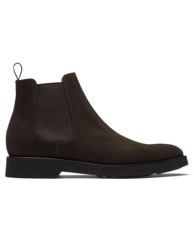Church's Soft Suede Leather Boot - Black