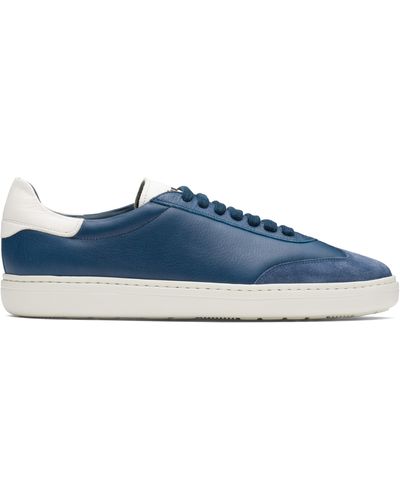 Church's Deerskin And Suede Classic Trainer - Blue