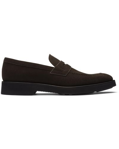 Church's Soft Suede Leather Loafer - Black