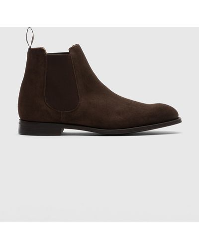 Church's suede 2025 chelsea boots