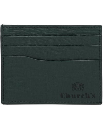 Church's St James Leather 6 Card Holder - Black