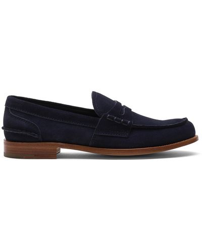 Church's Suede Loafer - Blue