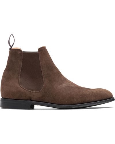 Church's Suede Chelsea Boot - Brown