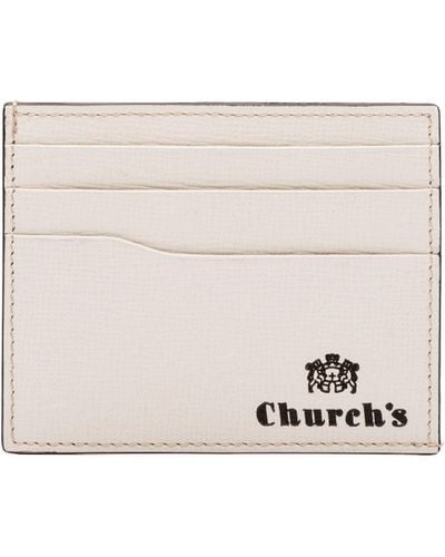 Church's St James Leather 6 Card Holder - White