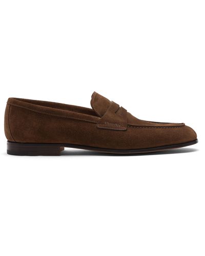 Church's Soft Suede Loafer - Brown
