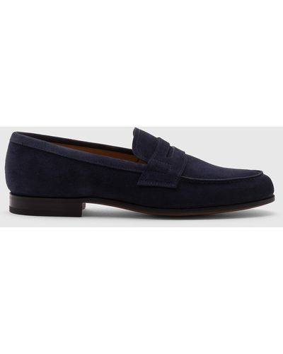 Church's Soft Suede Loafer - Blue