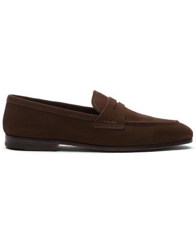 Church's Soft Suede Loafer - Brown